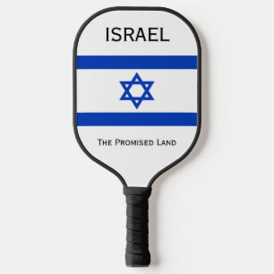 Israel Flag Pickleball Paddle
