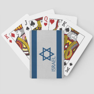 Israel Flag Playing Cards