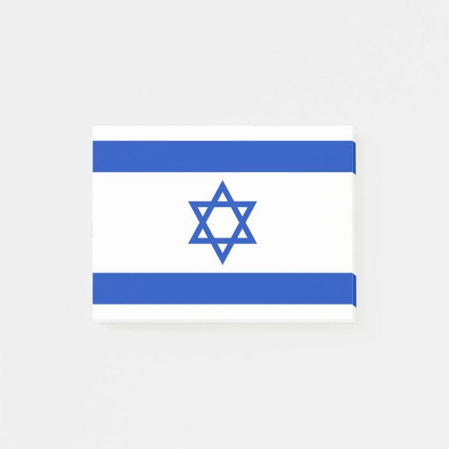 Israel Flag Post-it Notes (Front)