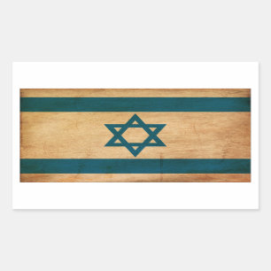 Israel Flag Rectangular Sticker