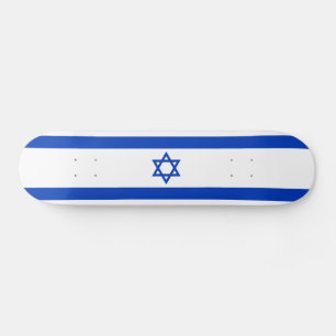 Israel Flag Skateboard
