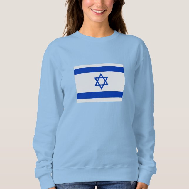 Israel Flag Sweatshirt (Front)