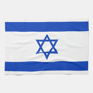 Israel Flag Tea Towel