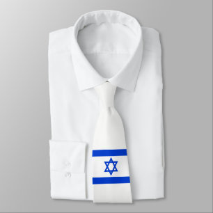 Israel Flag Tie