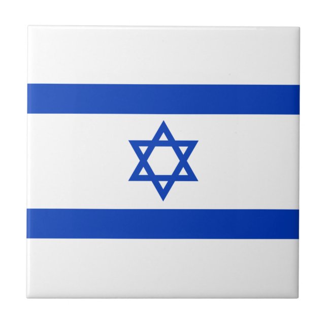 Israel flag  tile (Front)