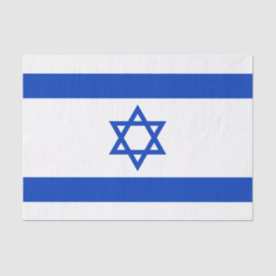 Israel Flag Tissue Paper