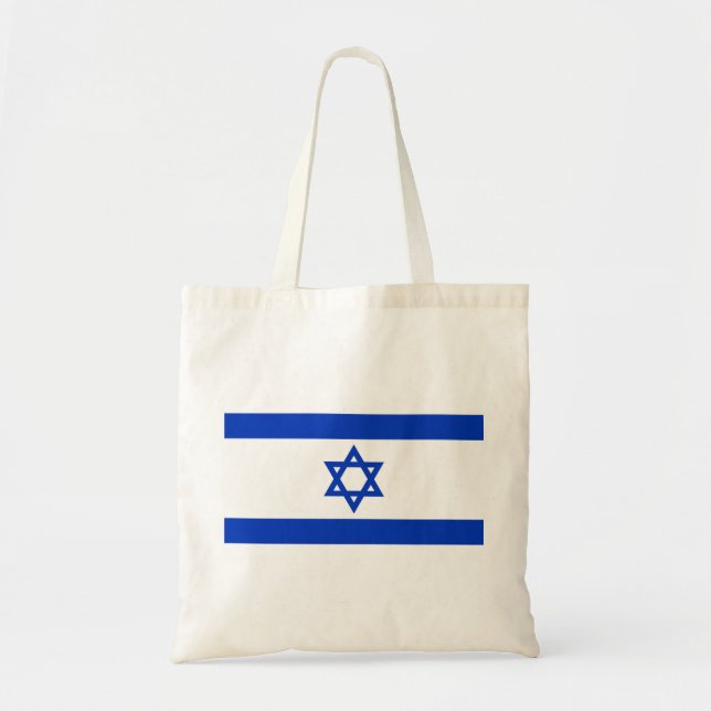 Israel Flag Tote Bag (Front)