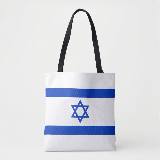 Israel flag  tote bag (Front)