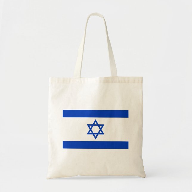 Israel Flag Tote Bag (Front)