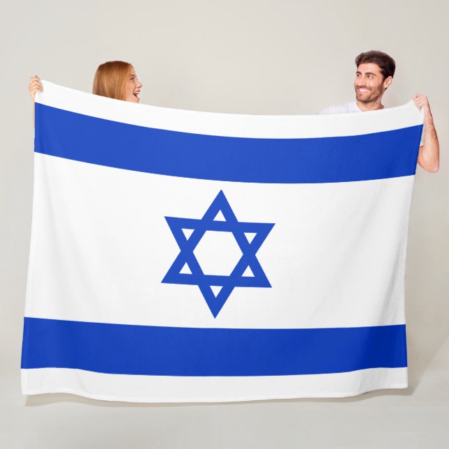 Israel Fleece Blanket (In Situ)