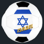 Israel Football & Israeli Flag / Sport Soccer Ball<br><div class="desc">Soccer Ball: Israel & Israeli flag soccer ball personalised name - love my country,  favourite team,  park champions,  patriots / sports fans</div>