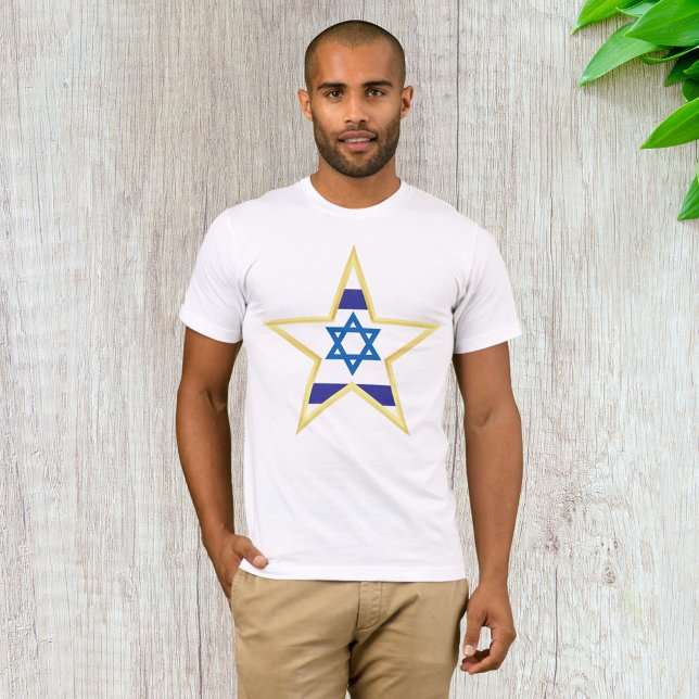 Israel Gold Star T-Shirt (Creator Uploaded)