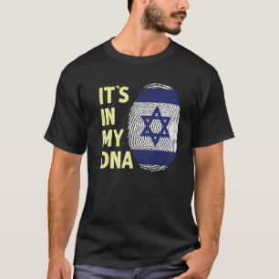 Israel In My Dna Israeli Flag Team Israel T-Shirt