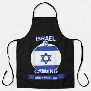 Israel Is Calling And I Must Go Apron