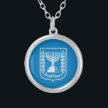 Israel & Israeli Emblem fashion Jewellery / Neckla<br><div class="desc">Necklace: Israeli Coat of Arms & Israel fashion jewellery - love my country,  mothers day,  anniversary / patriots</div>