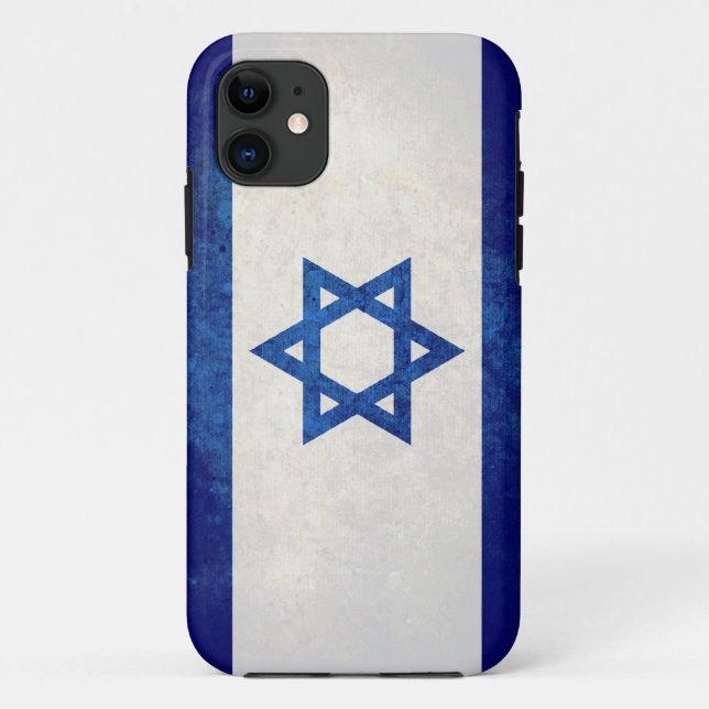 Israel; Israeli Flag Case-Mate iPhone Case (Back)