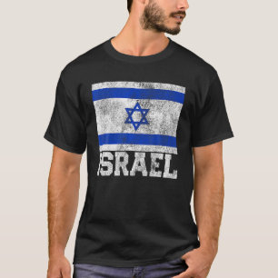 Israel Israeli Flag Family Pride Country Vintage M T-Shirt