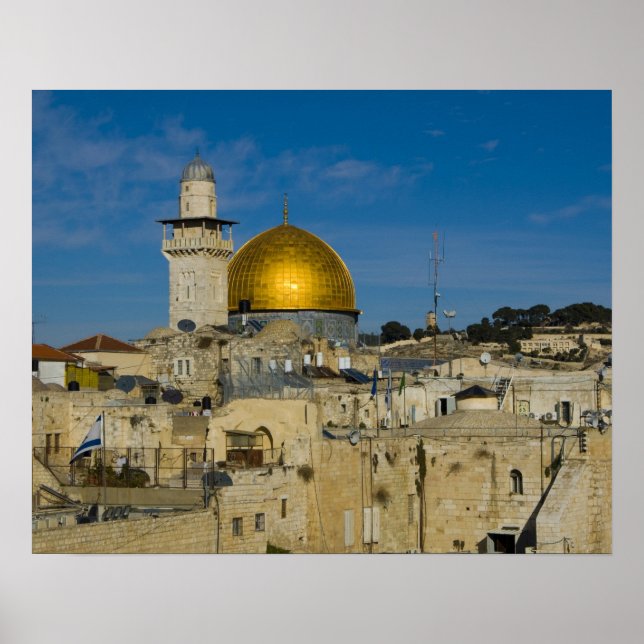 Israel, Jerusalem, Dome of the Rock Poster (Front)
