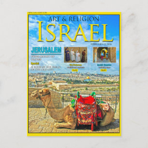Israel Jerusalem Postcard