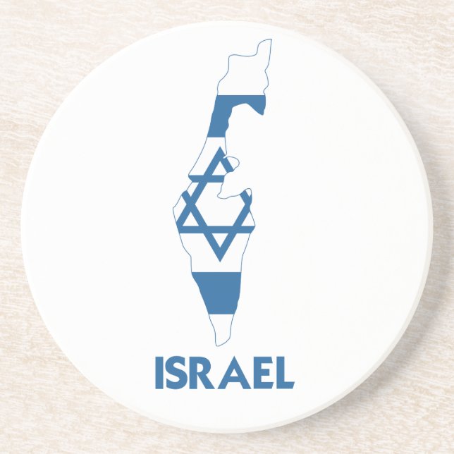 ISRAEL MAP COASTER (Front)