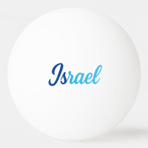 Israel Ping Pong Ball