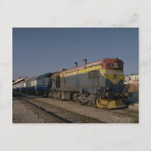 Israel, Ry EMD G12 Postcard
