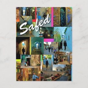 israel safed Tzfat Postcard