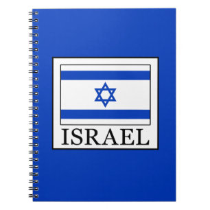 Israel Spiral Notebook