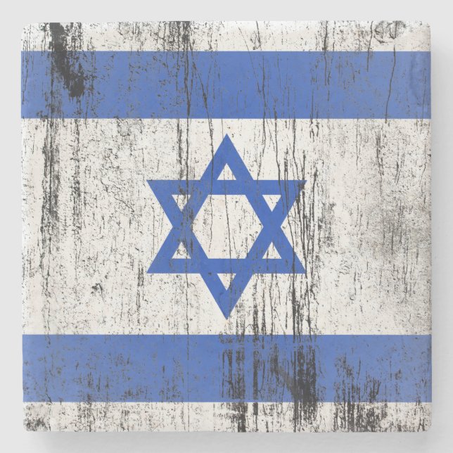 Israel Stone Coaster (Front)