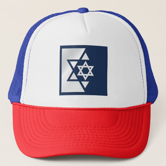 Israel Strong flag Trucker Hat (Front)