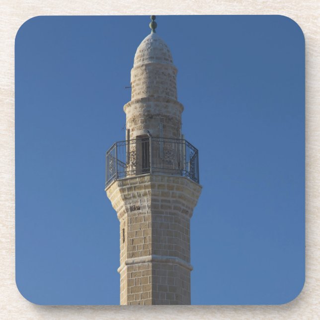 Israel, Tel Aviv, Jaffa, mosque minaret Coaster (Front)