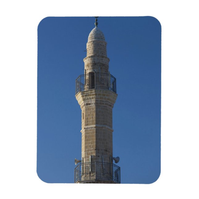 Israel, Tel Aviv, Jaffa, mosque minaret Magnet (Vertical)