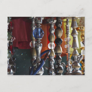 Israel, Tel Aviv, Jaffa, sheesha water pipes Postcard