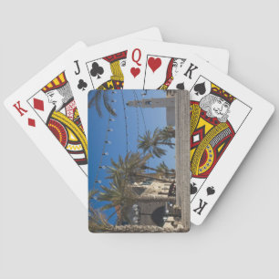Israel, Tel Aviv, Jaffa, stairs, Old Jaffa Playing Cards