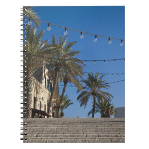Israel, Tel Aviv, Jaffa, stairs, Old Jaffa Spiral Notebook