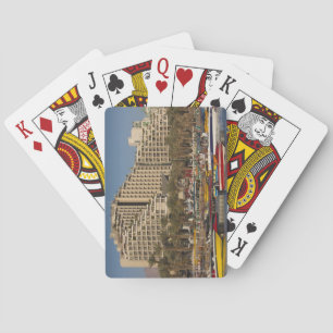 Israel, The Negev, Eilat, Red Sea beachfront Playing Cards