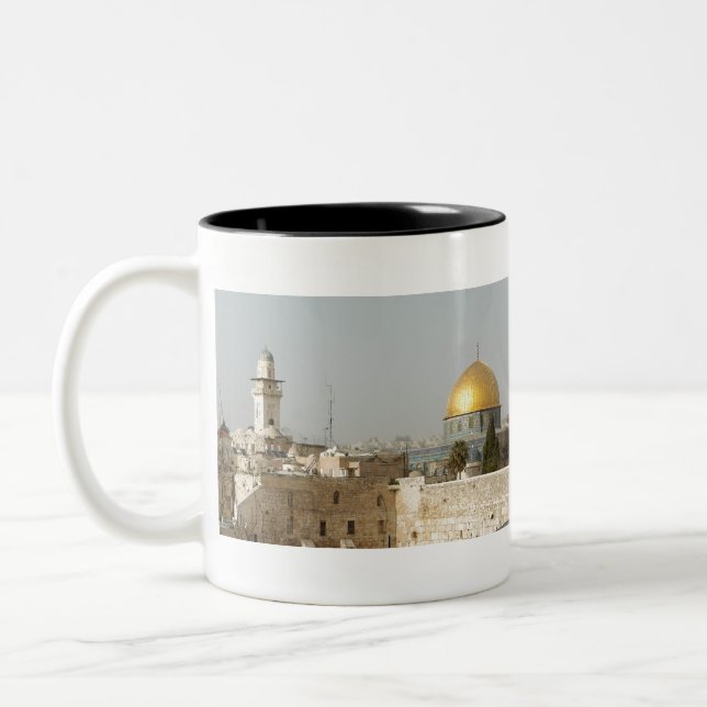 Israel Two-Tone Coffee Mug (Left)