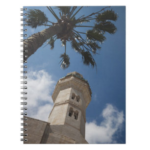 Israel, West Bank, Bethlehem, Mosque of Omar Spiral Notebook
