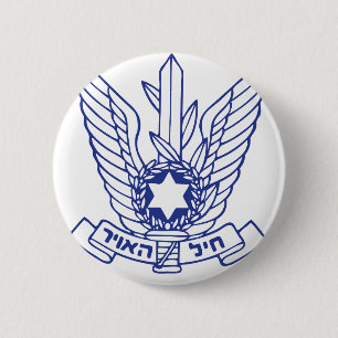 Israeli Air Force Emblem 6 Cm Round Badge
