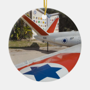 Israeli Air Force Museum Ceramic Tree Decoration