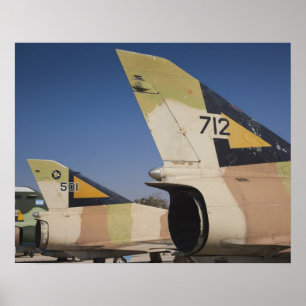 Israeli-built Kfir fighter 2 Poster