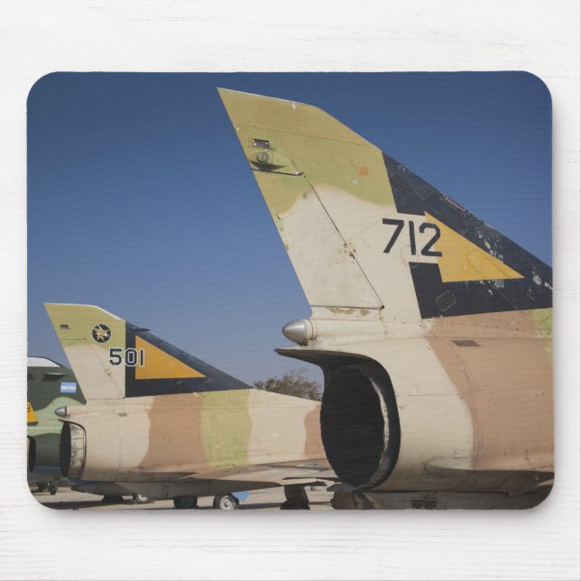 Israeli-built Kfir fighter Mouse Pad (Front)