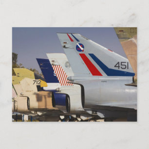 Israeli-built Kfir fighter Postcard