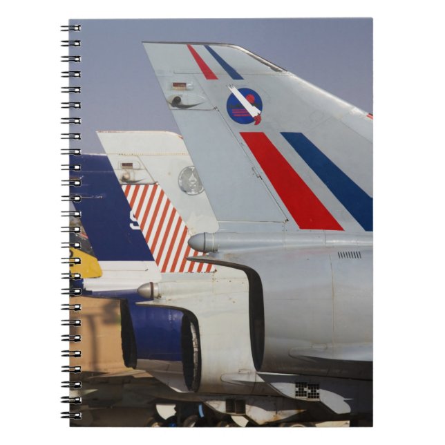 Israeli-built Kfir fighter Spiral Notebook (Front)