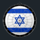 Israeli Flag Dartboard & Israel / game board<br><div class="desc">Dartboard: Israel & Israeli flag darts,  family fun games - love my country,  summer games,  holiday,  fathers day,  birthday party,  college students / sports fans</div>