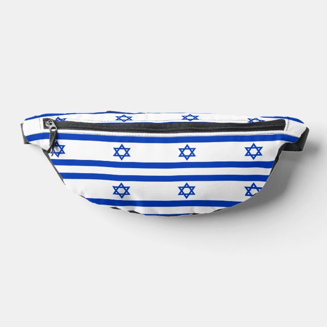 Israeli Flag Friends of Israel Jewish Bum Bags (Lay Down)