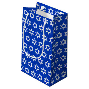 Israeli Flag Gifts Bag, Patriotic Israel Small Gift Bag