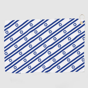 Israeli Flag Golf Towel