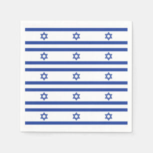 israeli Flag Napkin