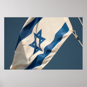 Israeli Flag Poster